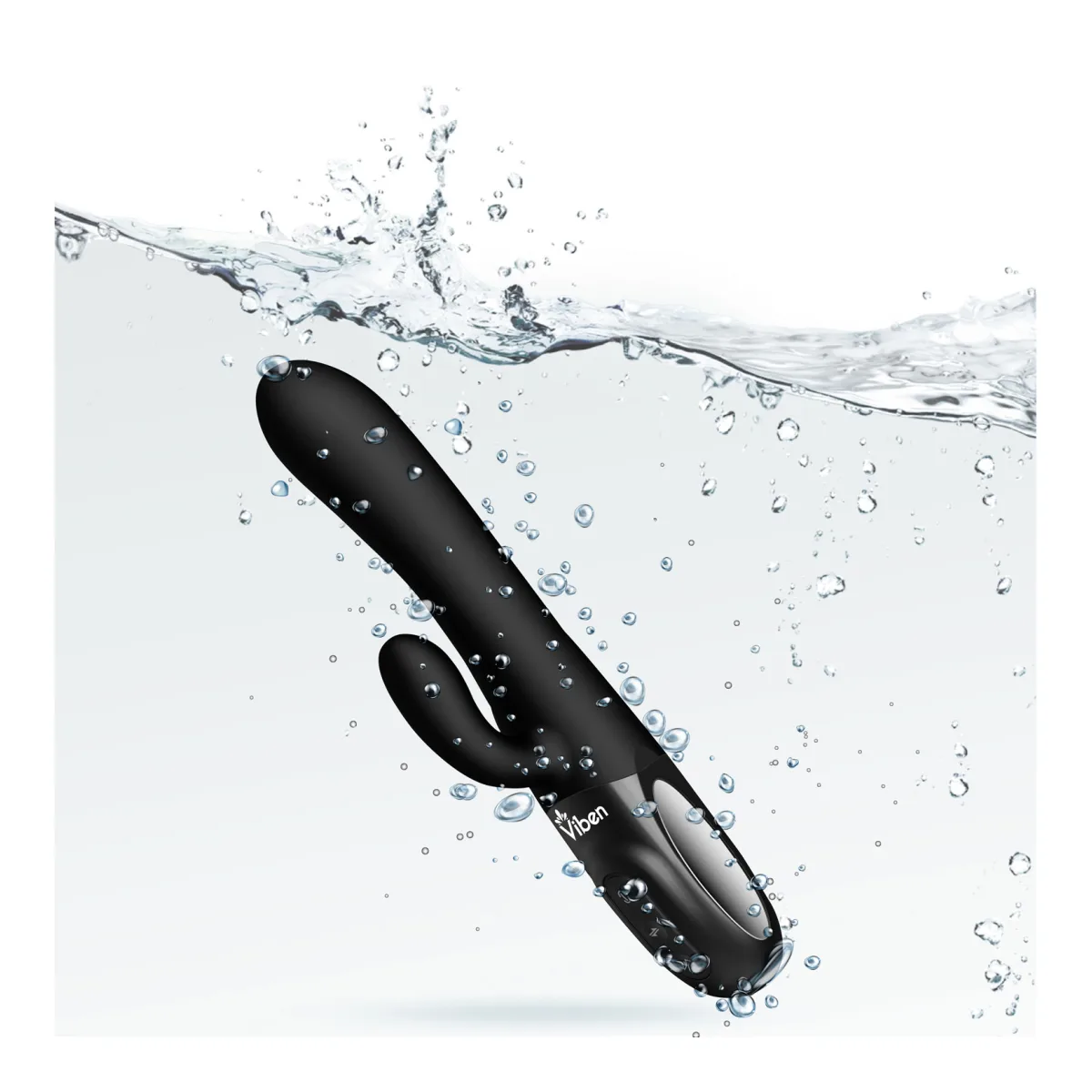 Hypnotic Clit Teaser and Thrusting Rabbit - Black – thrusting rabbit vibrator