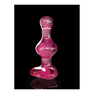 Icicles #75 - Pink glass dildo anal - main product image