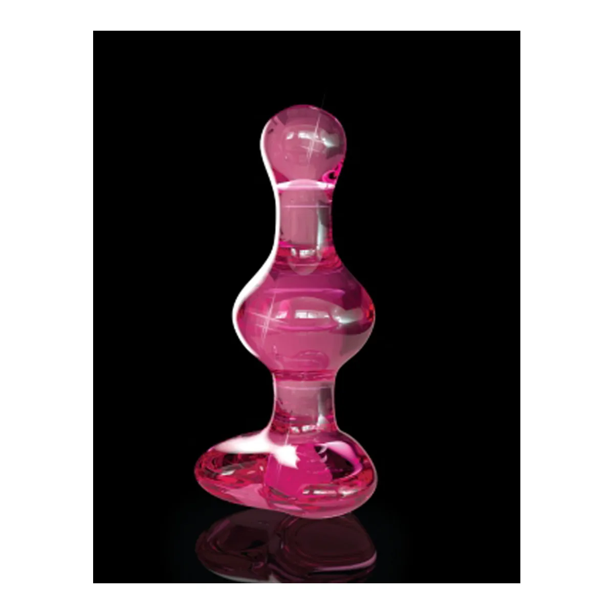 Icicles #75 - Pink glass dildo anal - main product image