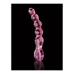 Icicles No. 43 - Pink glass anal dildo - main product image