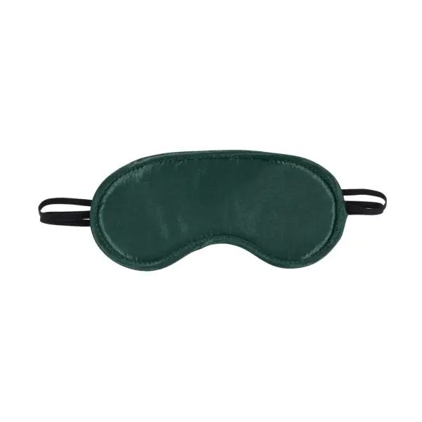 Indica Blindfold - Green bondage blindfold - detail view