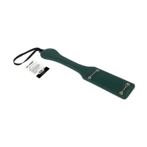 Indica Chain Impressions Paddle - Green spanking paddle - alternate product angle