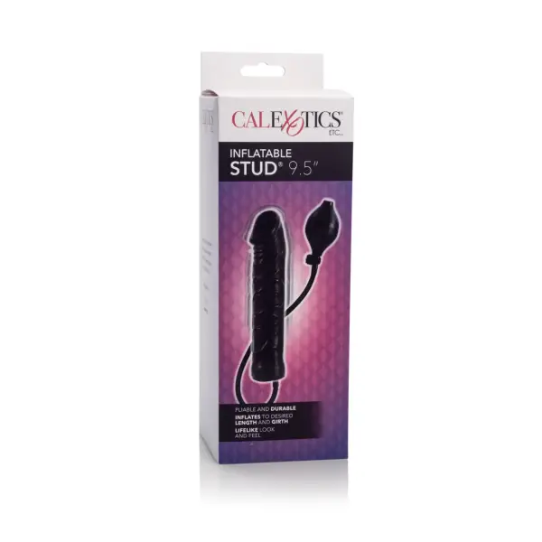 Inflatable Stud - 9.5 in inflatable dildo - product detail