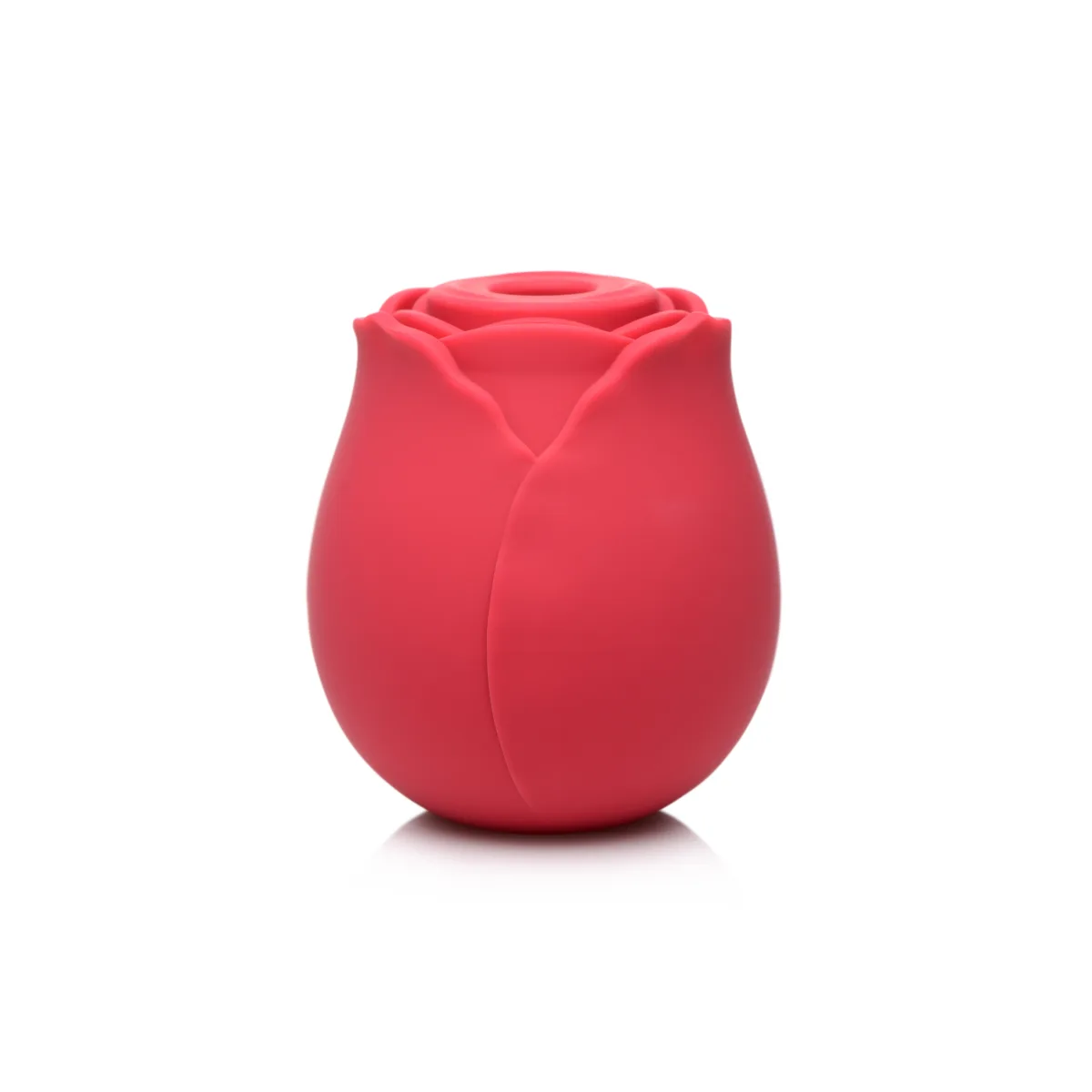 Inmi - Bloomgasm Wild Rose Silicone Suction Stimulator - Red - rose vibrator - main product image