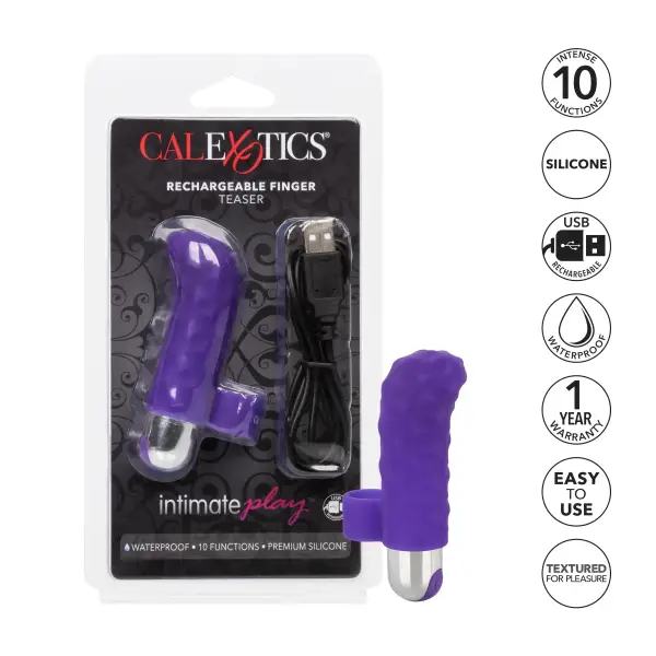Intimate Play Rechargeable Finger Teaser - finger vibrator - product image 7