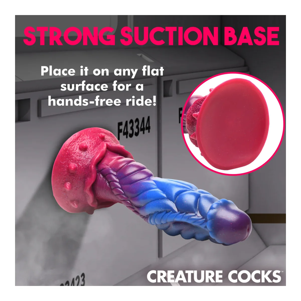 Intruder Alien Silicone Dildo - view 1