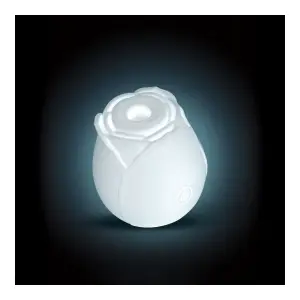 Inya - the Rose - Glow in the Dark - White - vibrators - product image 4