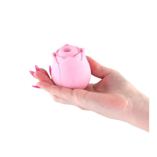 Inya the Vibrating Rose - Pink clitoral vibrator - product image 4