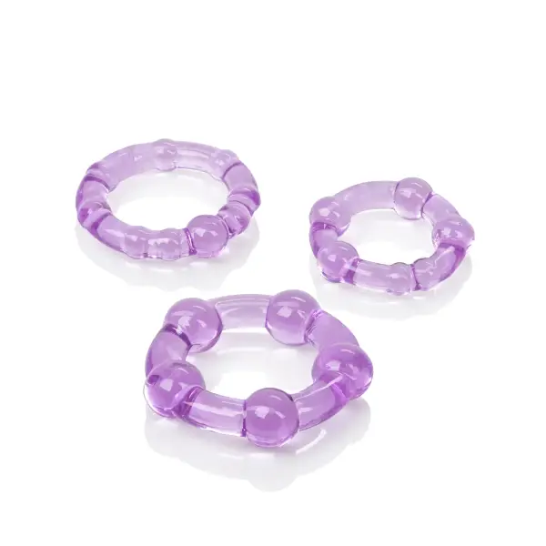 Island Rings 3-Piece Set cock ring for men - alternate angle