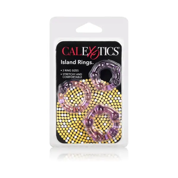 Island Rings 3-Piece Set cock ring for men - additional view