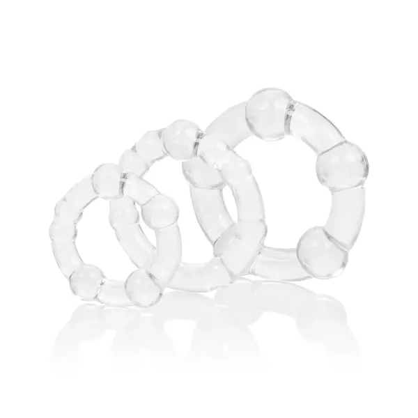 Island Rings - Clear best beginner cock ring - packaging view