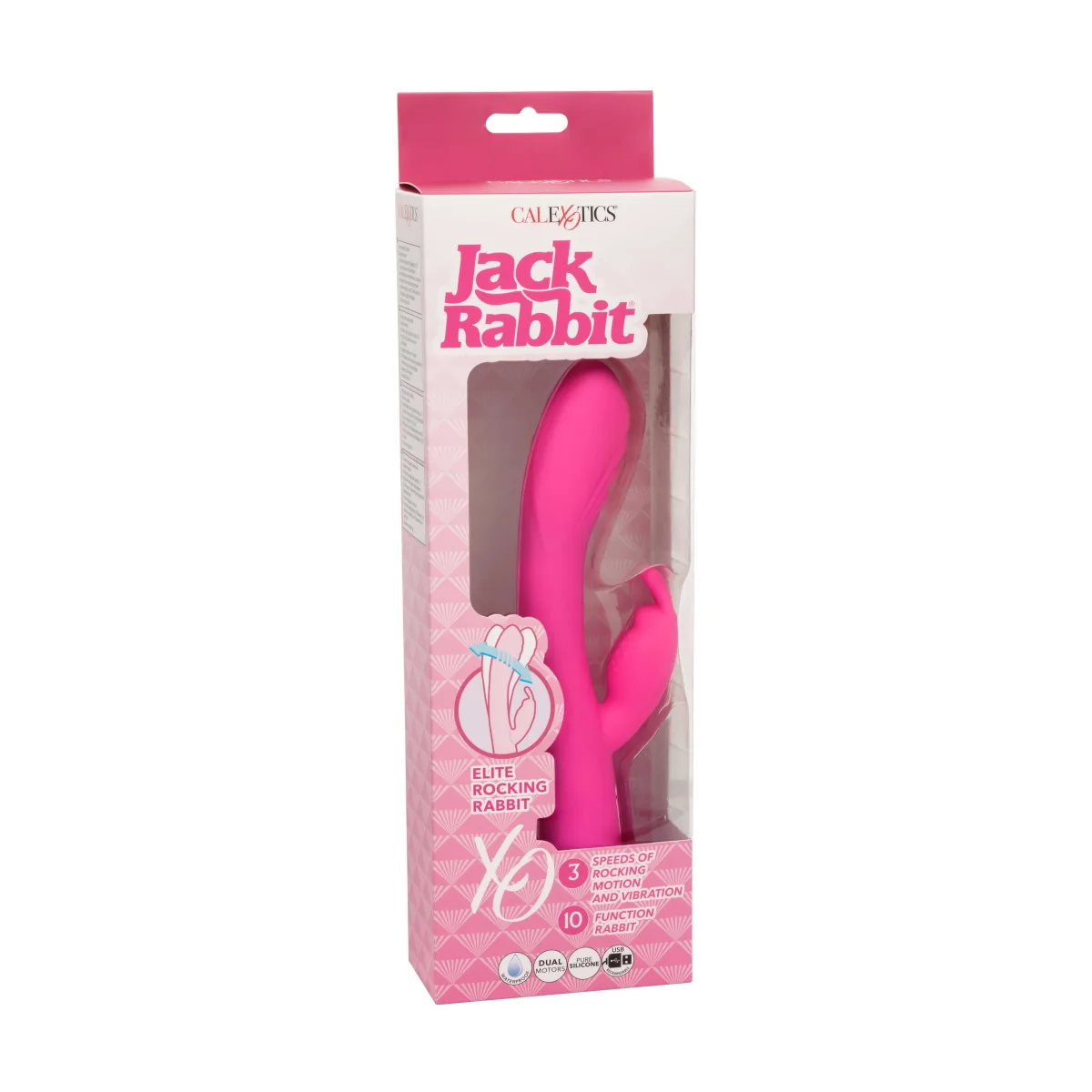 Jack Rabbit Elite Rocking Rabbit - Pink - view 2
