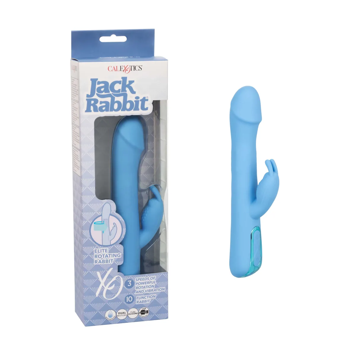 Jack Rabbit Elite Rotating Rabbit - Blue - view 1