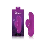 Jolie Mini Pleasure Ridges Rabbit Vibe - Berry – rabbit vibrator purple