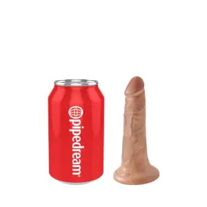 King Cock 5 in Cock - Tan dildo with suction cup - alternate product angle