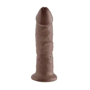 King Cock 9-in Cock - Brown 2 King Cock 9-in Cock - Brown 10 inch strap on dildo - main product image