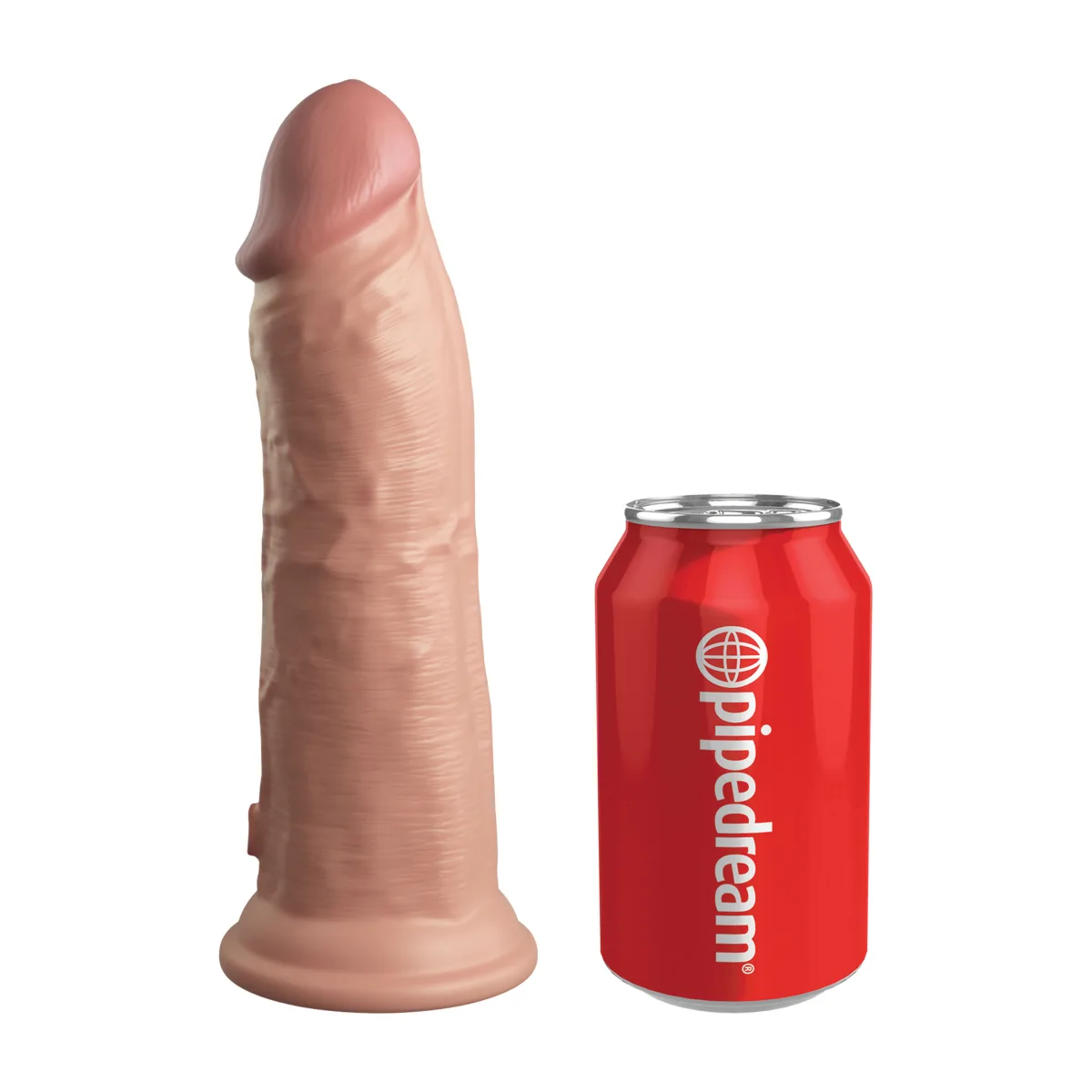 King Cock Elite 8 in Dual Density Silicone Cock - Light - view 2