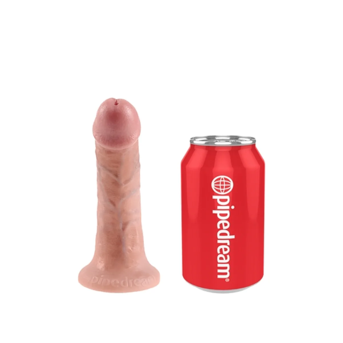 King Cock Strap on Harness With 6 in Cock - Light strap on dildo harness - alternate product angle