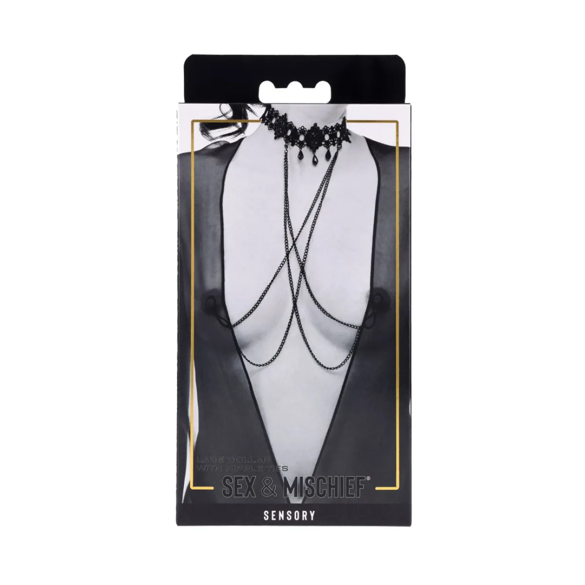Lace Collar With Nipple Ties nipple sex toys for women - product image 2