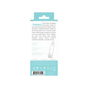 Lasso Rechargeable Clitoral Bullet Vibrator - Turquoise - view 2