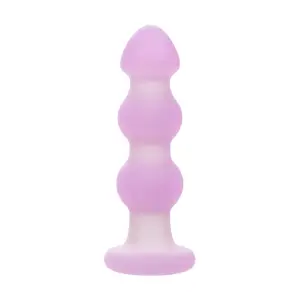Lavender Haze Beaded Probe lavender haze vibrating anal probe - additional view