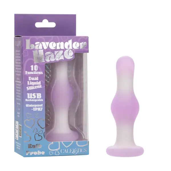 Lavender Haze Bulb Probe vibrating anal probe - packaging view