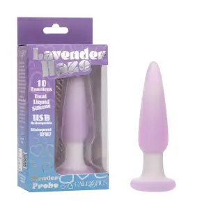Lavender Haze Slender Probe anal vibrators - packaging view