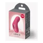 Laya III Lay-on Vibrator - Magenta - view 1
