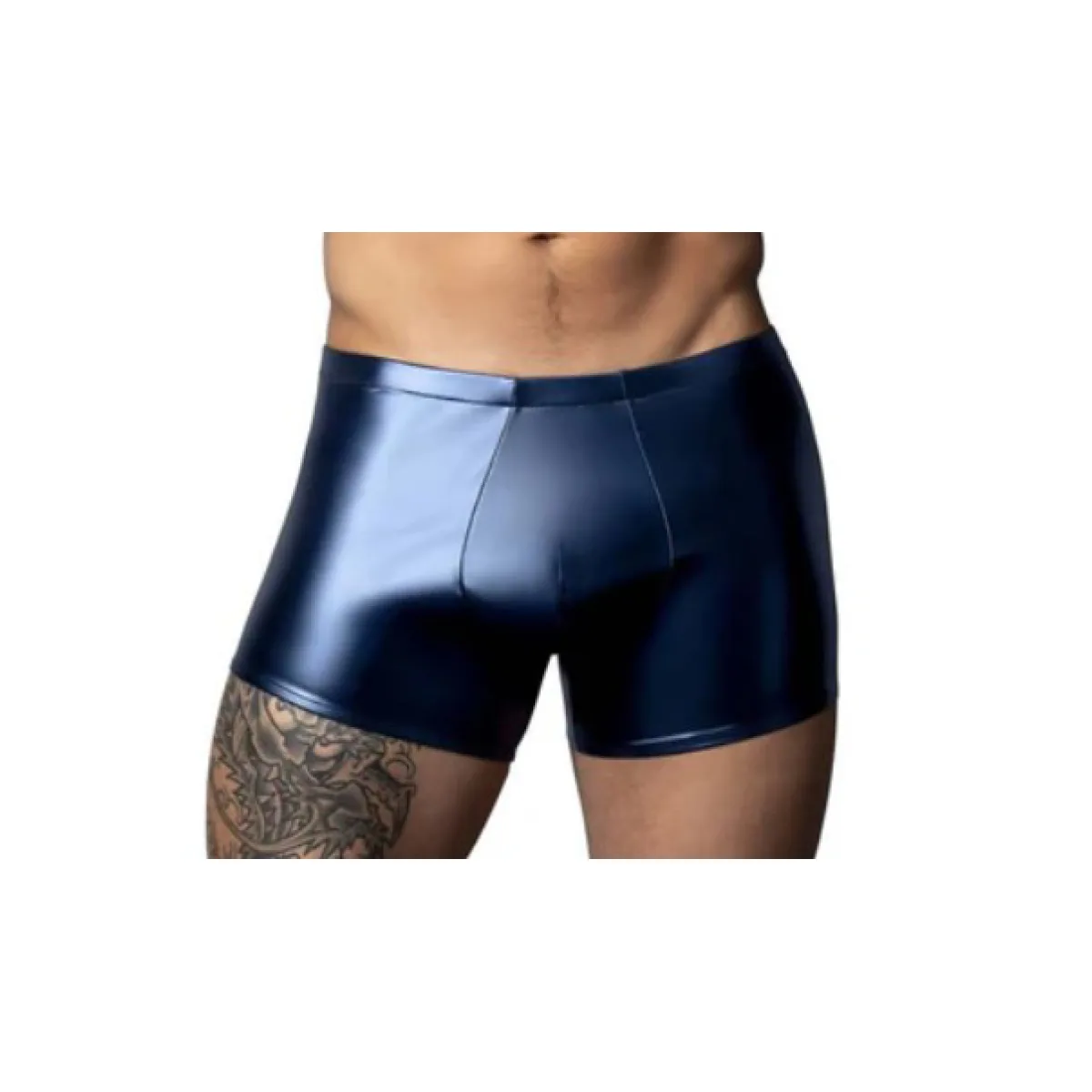 Liquid Onyx 2.0 Short - Medium - Blue sexy mens lingerie - alternate product image