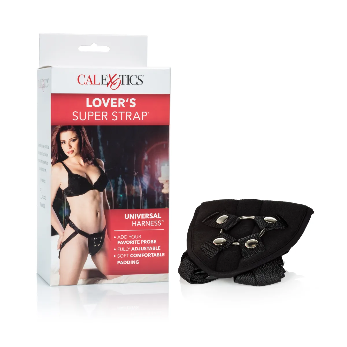 Lovers Super Strap - Universal Harness - Black - strap on harness - product image 2