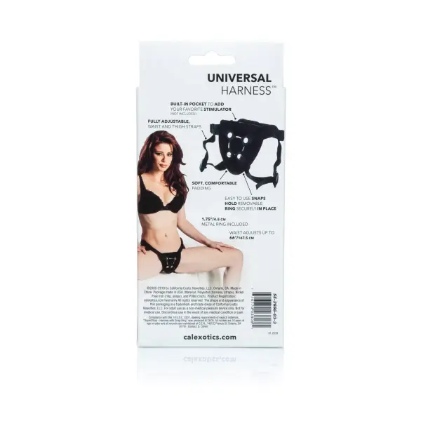 Lovers Super Strap - Universal Harness - Black - strap on harness - product image 4
