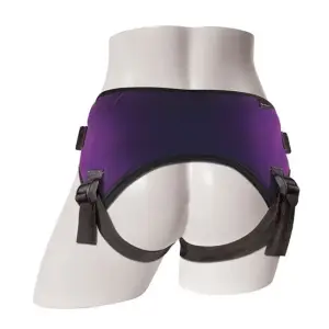 Lush Strap on - Purple - strap on dildo harness - main product image