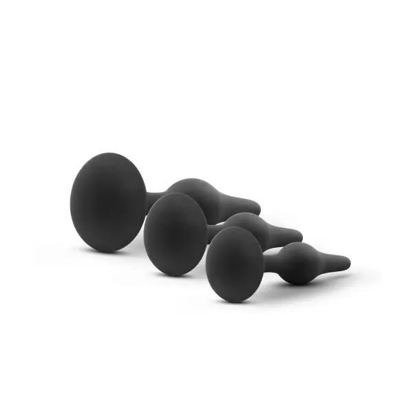 Luxe - Beginner Plug Kit - Black beginner butt plug - main product image