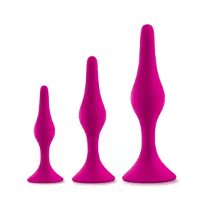 Luxe - Beginner Plug Kit - Pink beginner butt plug - product image 4