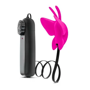 Luxe- Butterfly Teaser - Fuschia - remote controlled vibrators - product image 5