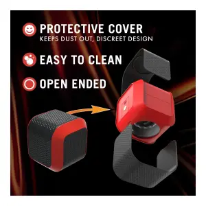 M for Men - Slambox - Red male masturbator - alternate angle