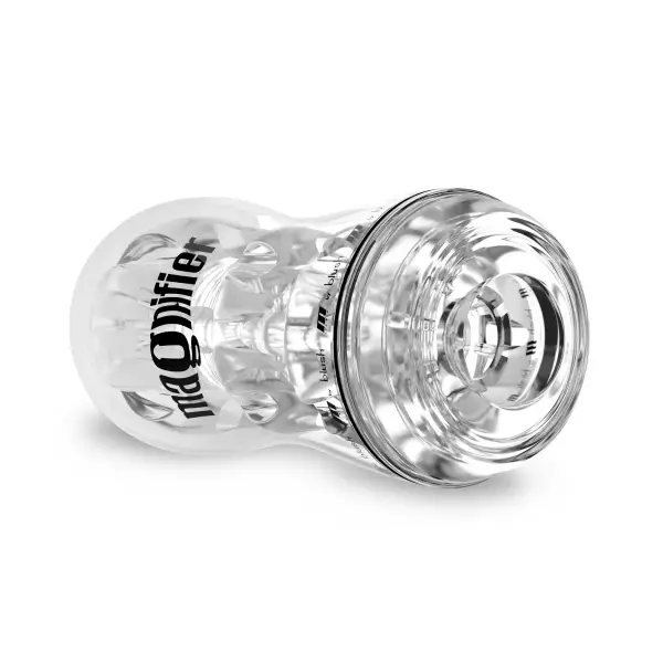 M for Men - Soft and Wet - Magnifier - Clear best rated male masturbator - packaging view