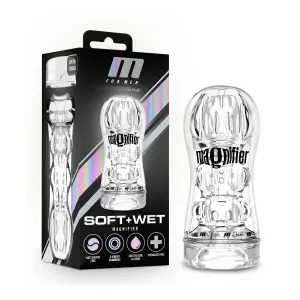 M for Men - Soft and Wet - Magnifier - Clear 11 M for Men - Soft and Wet - Magnifier - Clear best rated male masturbator - additional view