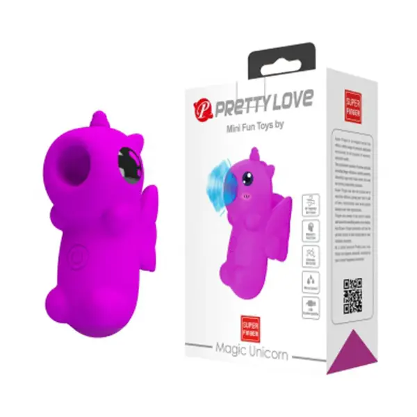 Magic Unicorn Finger Vibrator - Purple 1 Magic Unicorn Finger Vibrator - Purple - view 2