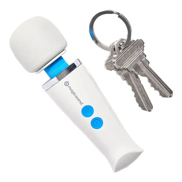 Magic Wand Micro - White 2 Magic Wand Micro - White – best small wand vibrator – view 3