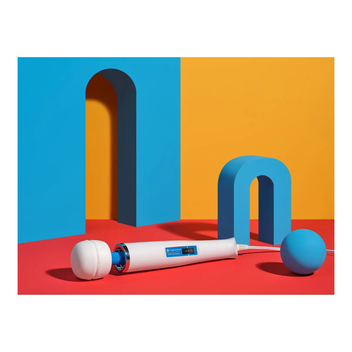 Magic Wand Original - White – wand vibrator – view 2