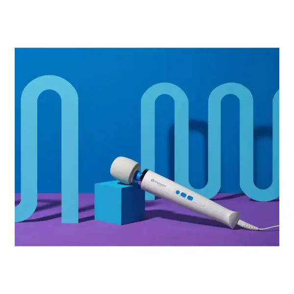 Magic Wand Plus - White – sex wand vibrator – view 3