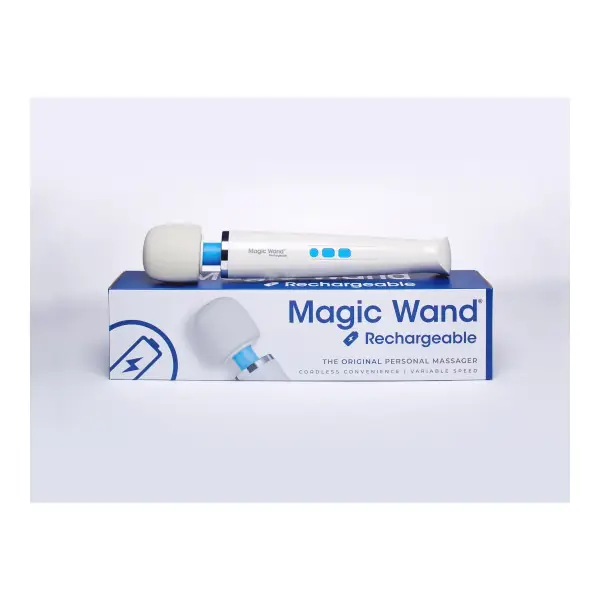 Magic Wand Rechargeable - White – most powerful wand vibrator – view 4