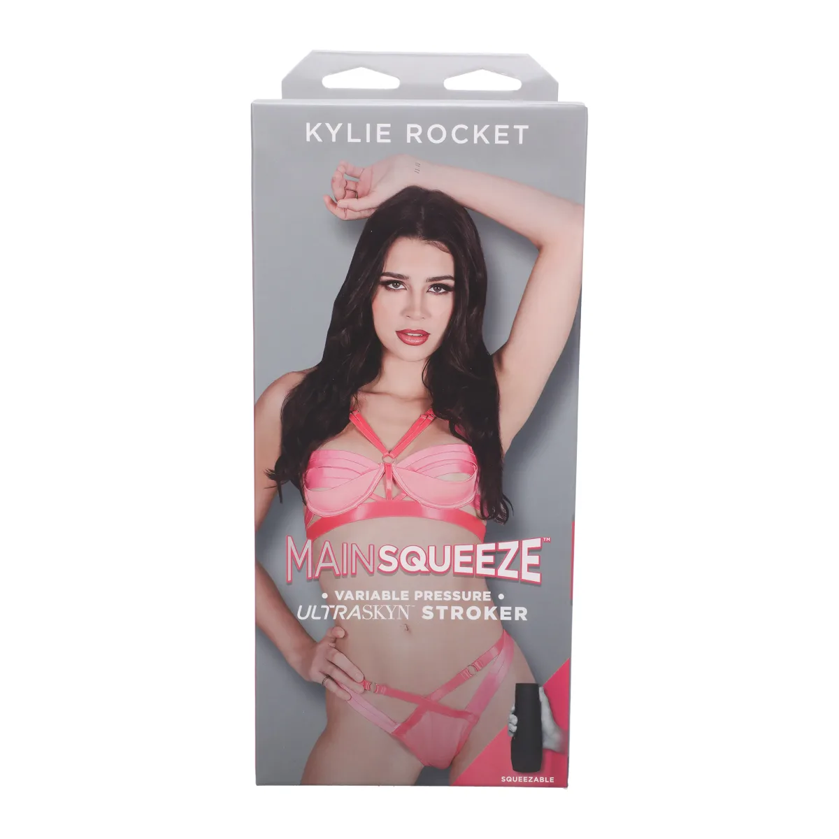 Main Squeeze - Kylie Rocket - Ultraskyn Stroker - Pussy - Vanilla male masturbation sleeve - main image