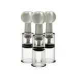 Max Twist Clit and Nipple Triple Sucker Set - nipple toys - main product image