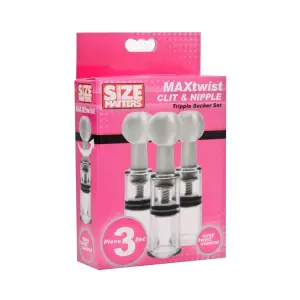 Max Twist Clit and Nipple Triple Sucker Set - nipple toys - product image 4