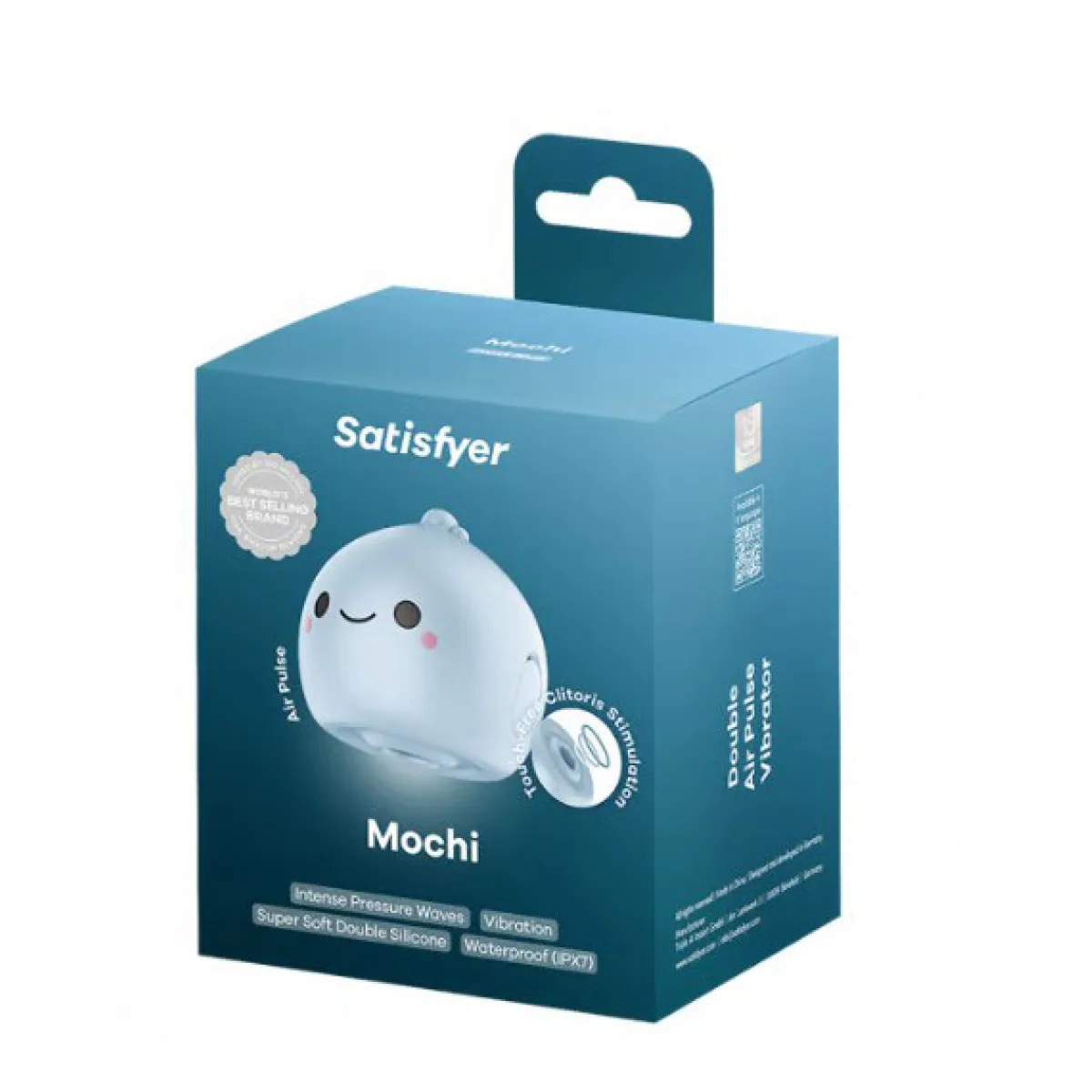 Mochi - Frost Blue – tiny clit vibrator – view 2