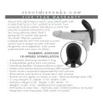 Mr. Tickler - Black remote control vibrating cock ring - main image