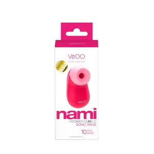 Nami Rechargeable Sonic Vibe - Foxy Pink - vibrators - product image 2