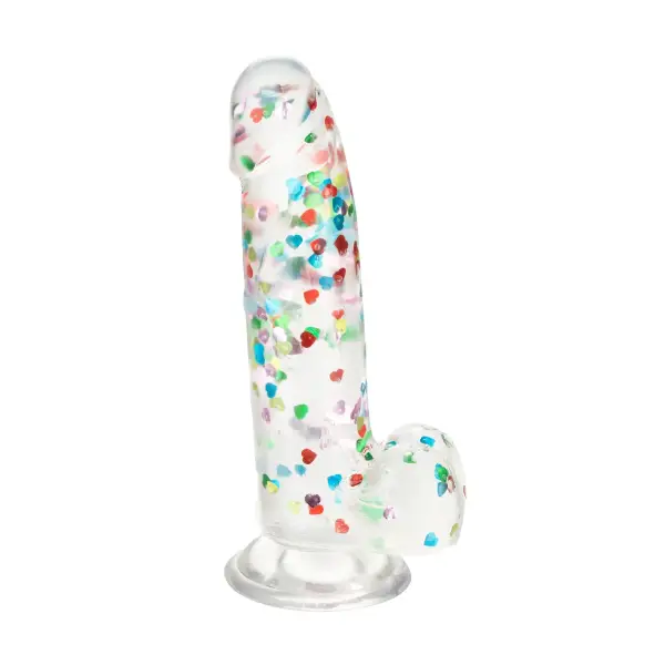 Naughty Bits I Love Dick Heart-Filled Dong heart dildo - alternate view 5